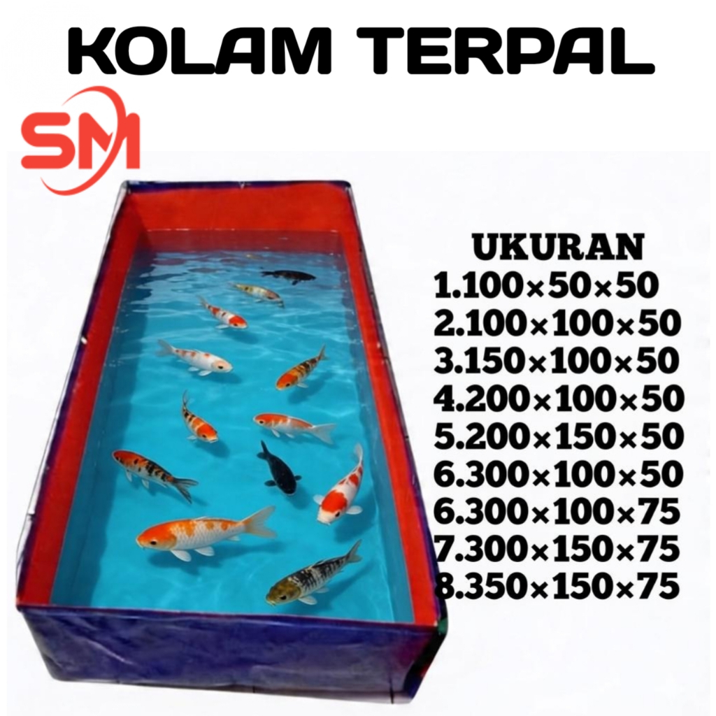 TERPAL KOLAM IKAN KOREA ORCHID
