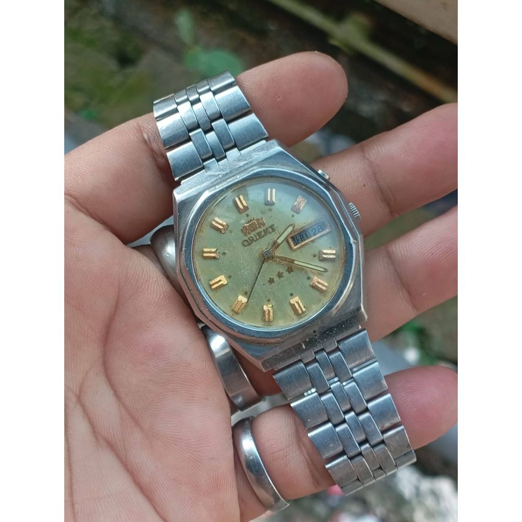 JAM TANGAN VINTAGE ORIENT AUTOMATIC ORIGINAL