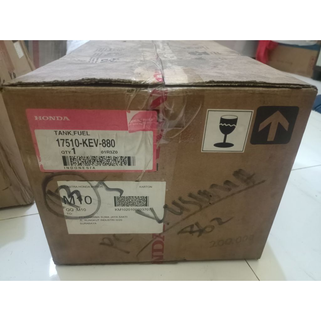 Tangki Bensin Supra X 100cc 17510-KEV-880 Original AHM New Old Stock