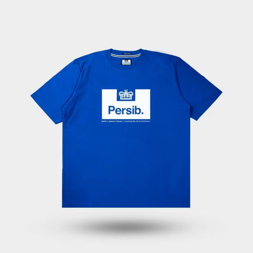T-SHIRT WEEKEND OFFENDER X PERSIB VOL.1 CITY SERIES BLUE ORIGINAL 100%