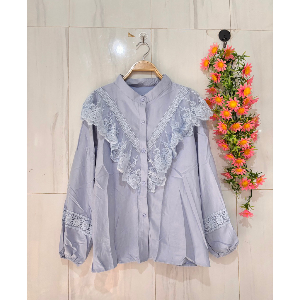 kemeja wanita kodorai kemeja kodorai import premium