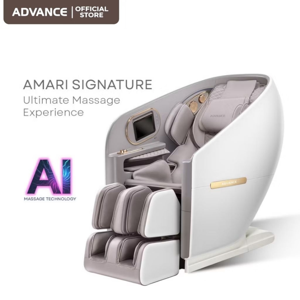 ADVANCE AMARI SIGNATURE HS8922 / MASSAGE CHAIR AI KURSI PIJAT ADVANCE TEKNOLOGI AI