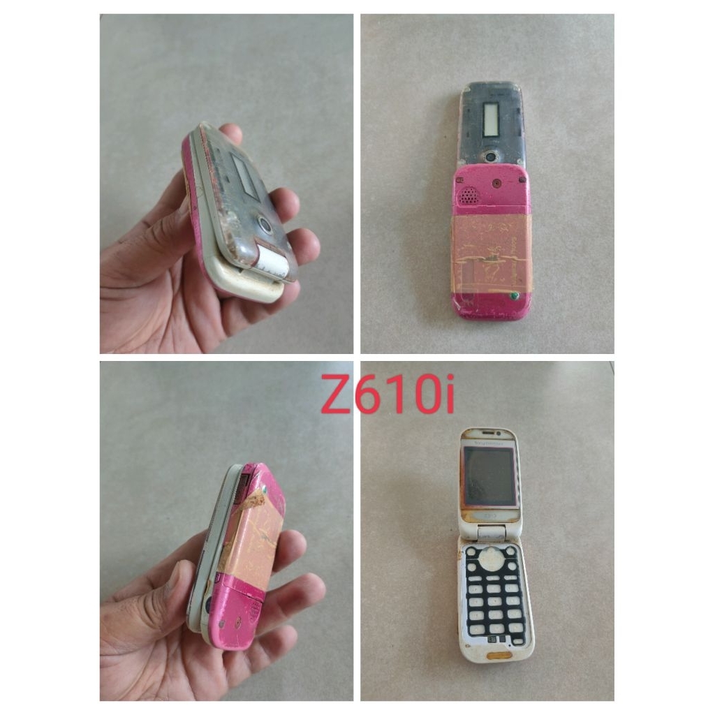 Sony Ericsson Z610i Sony Ericsson lipat jadul rusak anggap jual sparepart bahan