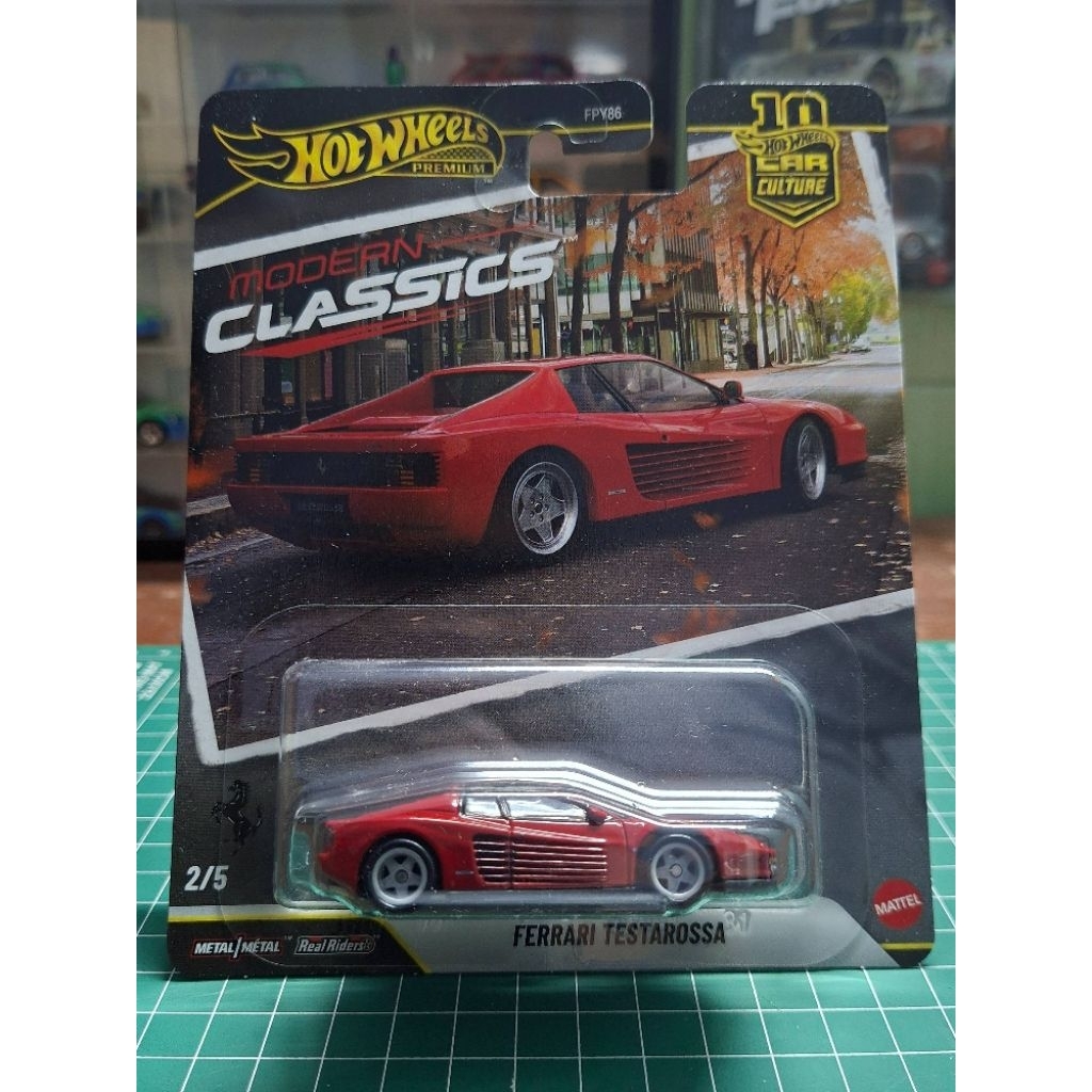 Hot Wheels Ferrari Testarossa Free Protec