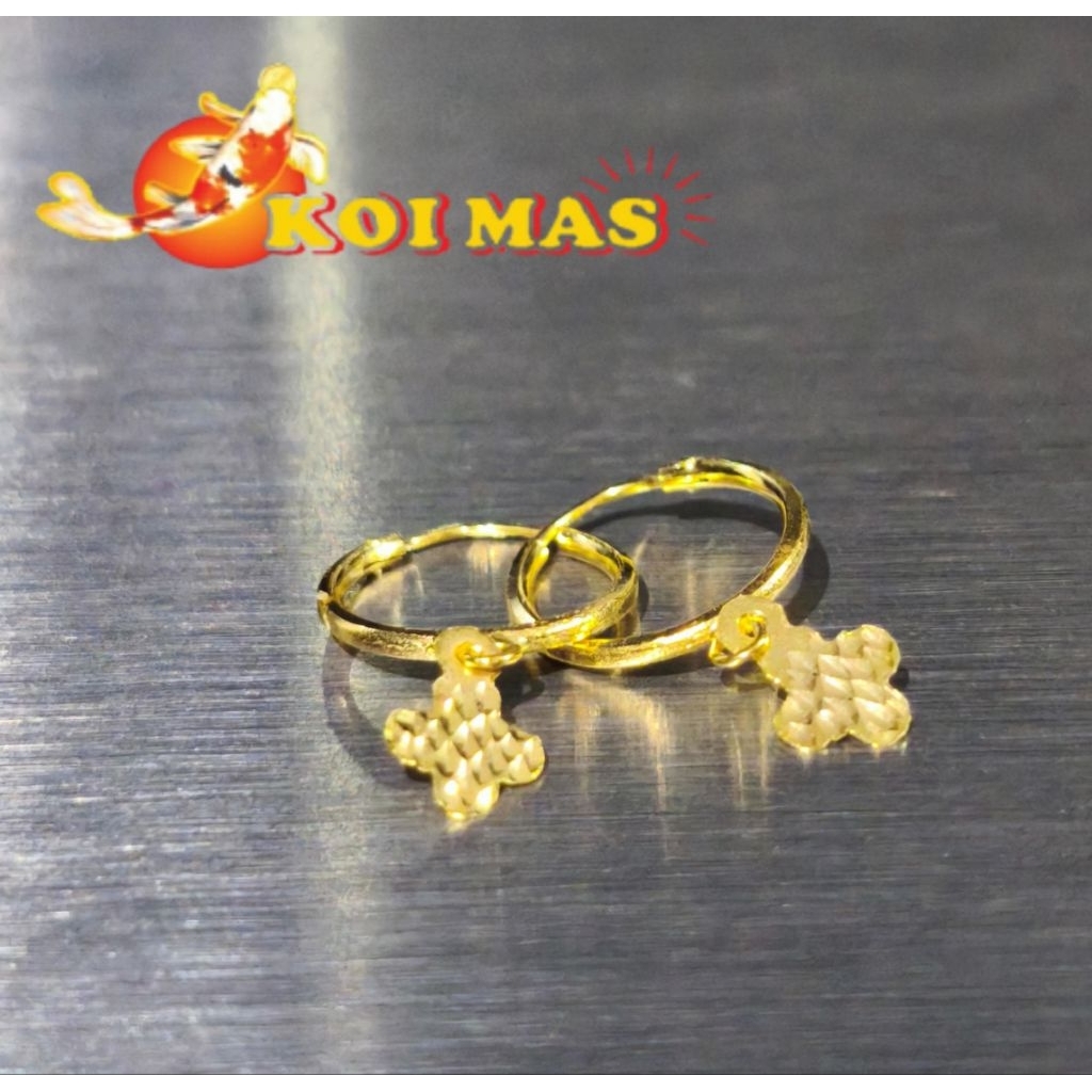 ANTING TINDIK EMAS FASHION