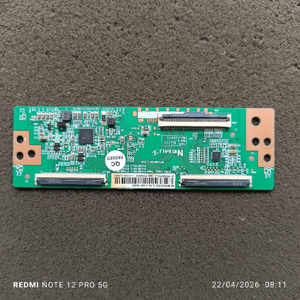 ticon tikon tcon led tv televisi mito 4366