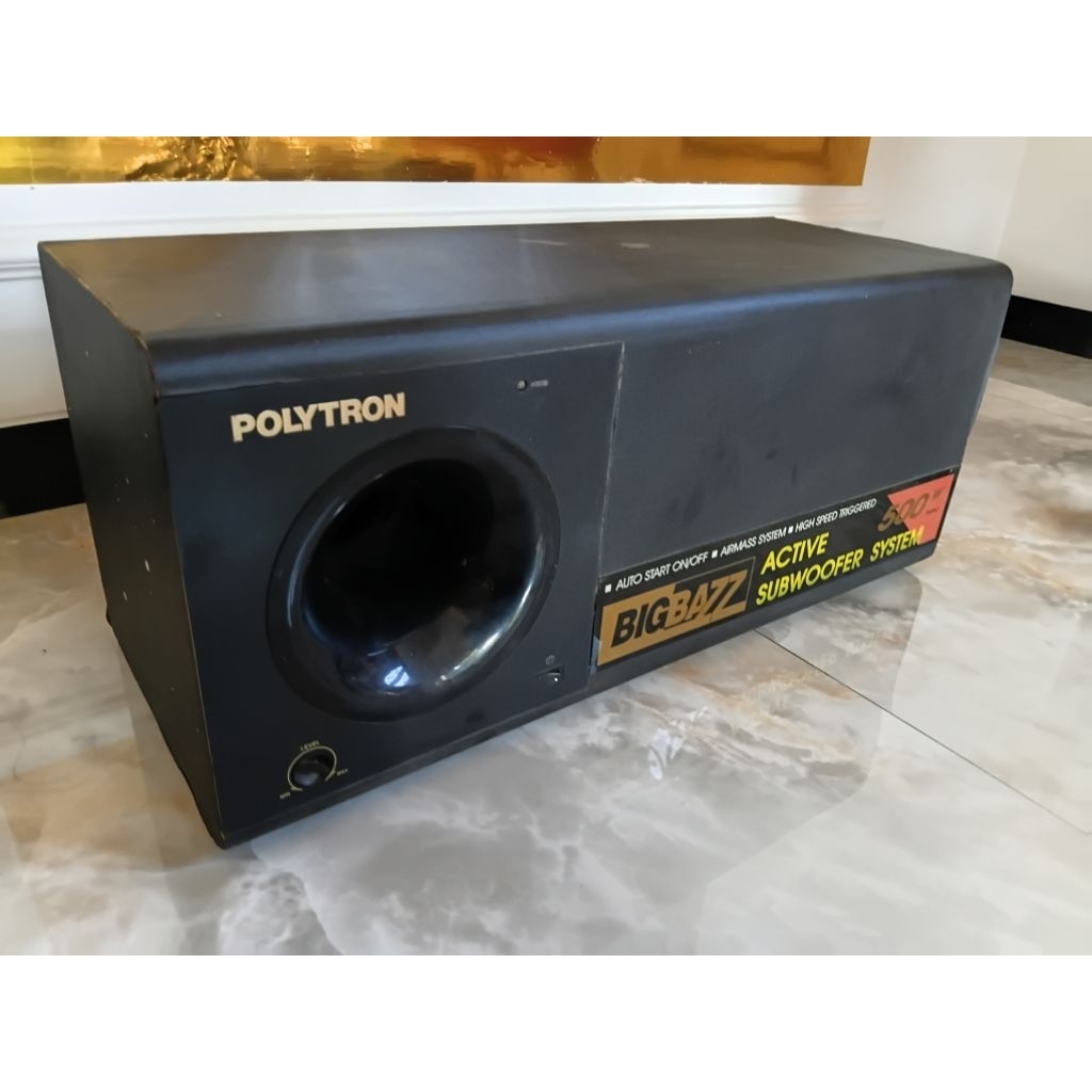 Speaker Aktif Subwoofer Polytron Bazoka Bigbazz  PSW 500 ori