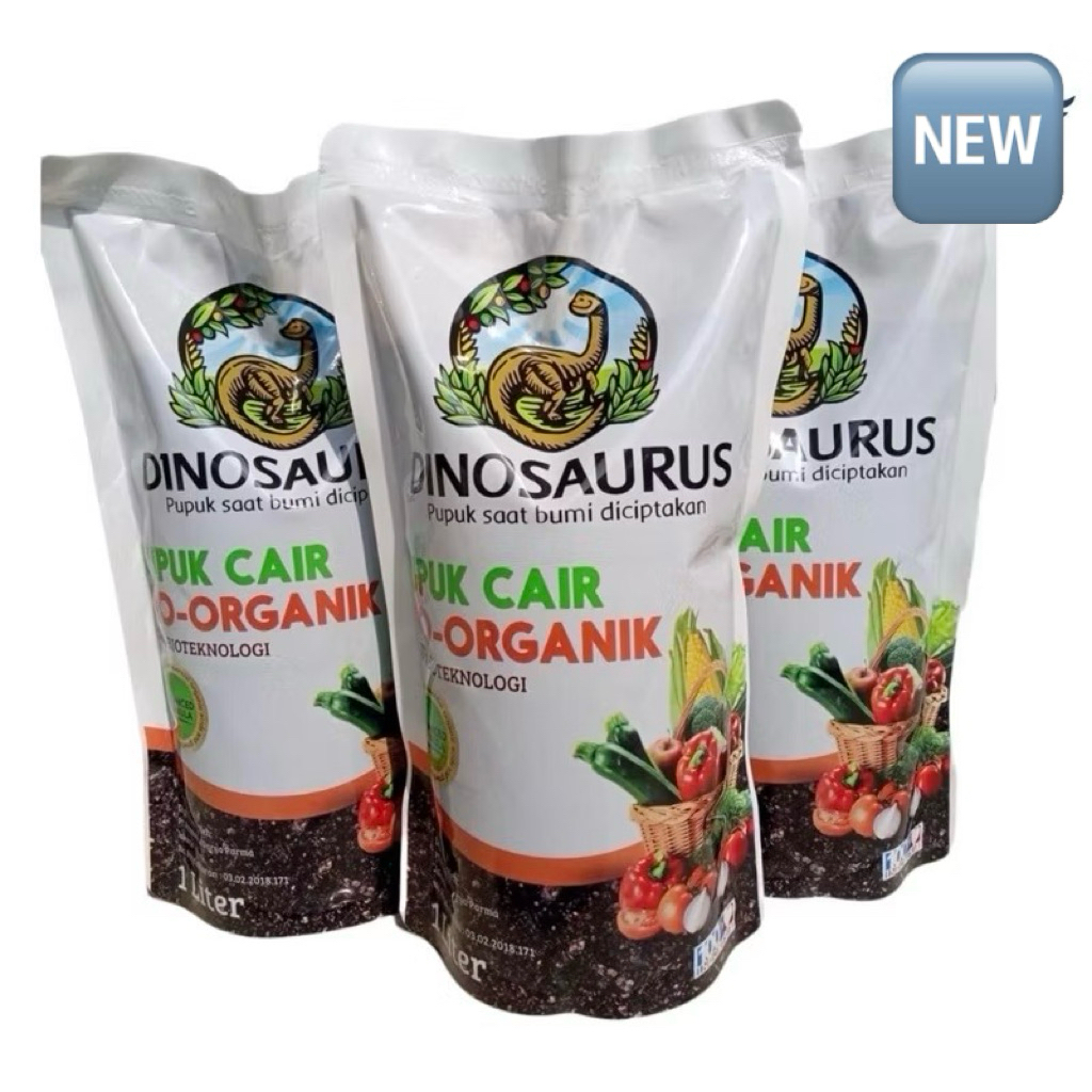Pupuk Organik Cair Dinosaurus 1 Liter - Pembenah Tanah Organik