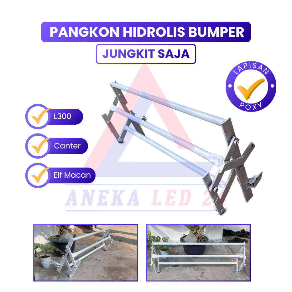 Pangkon Hidrolis Bumper Jungkit Bumper Truk Ragasa Elf Macan L300 Canter Jungkit Bemper