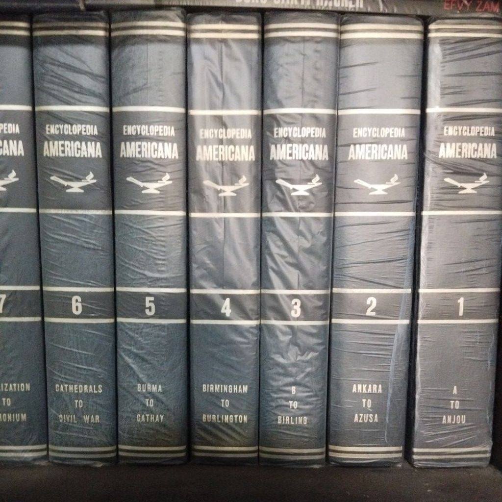 Buku Impor Encyclopedia Americana (Original)
