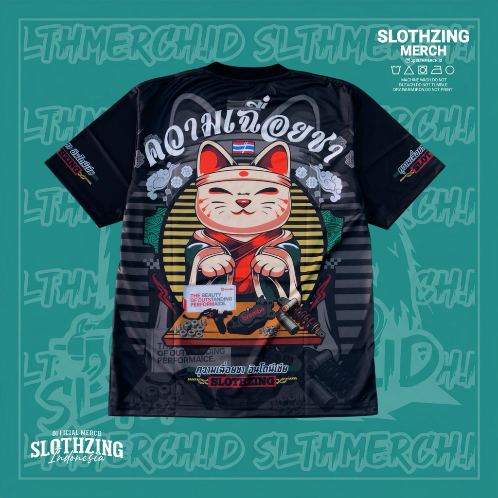 JERSEY THAILAND STYLE | SLOTHZING INDONESIA | MANEKI NEKO