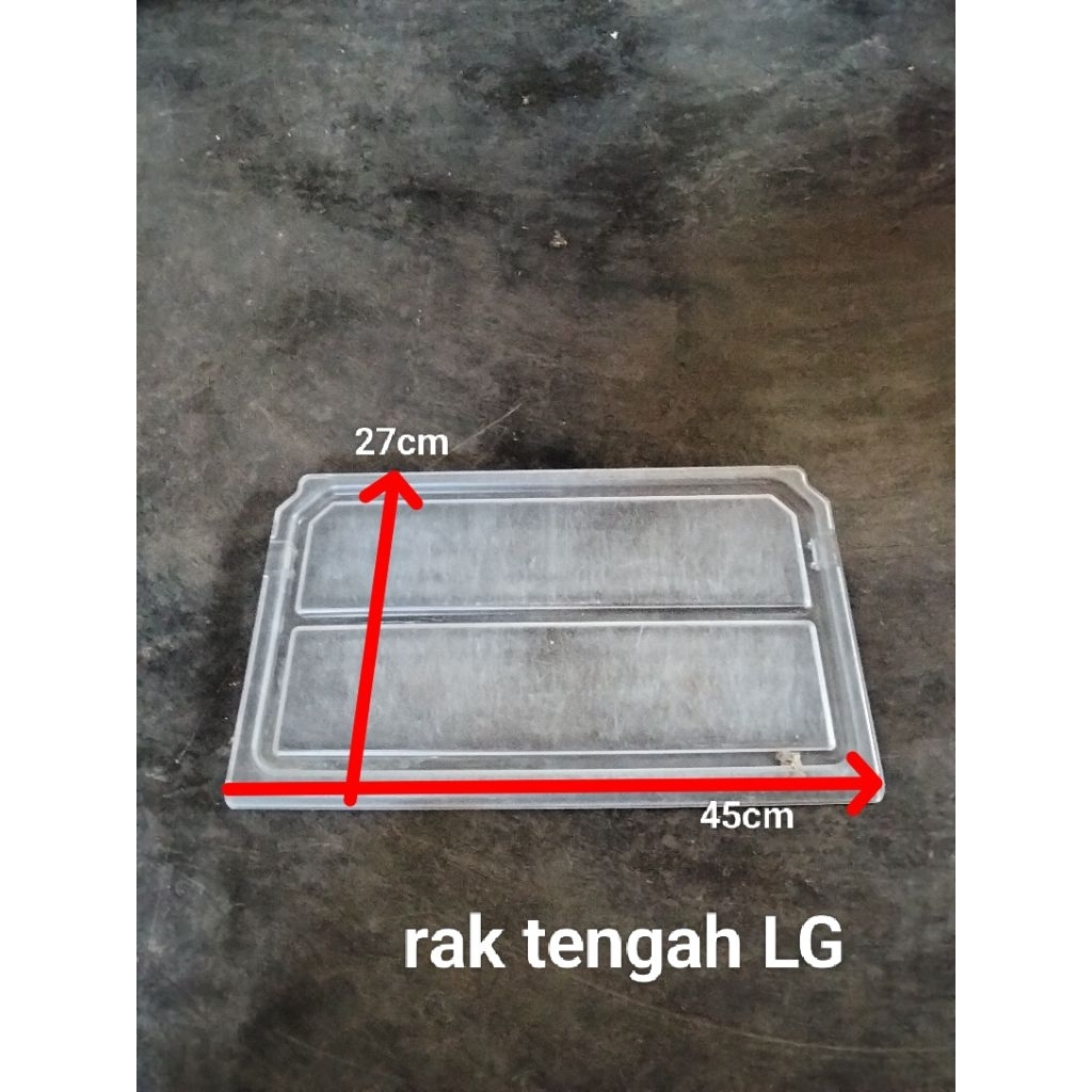 Rak kulkas LG second original