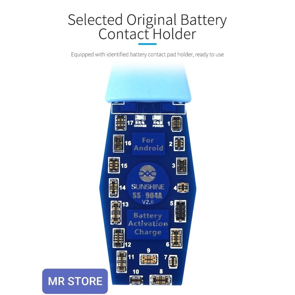 alat kejut baterei sunshine ss904a / papan charger baterei ss904a