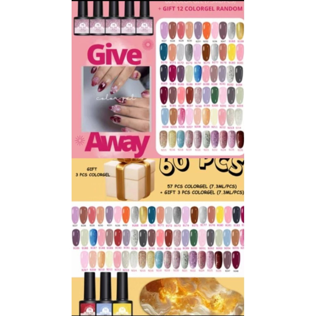 60pcs+free