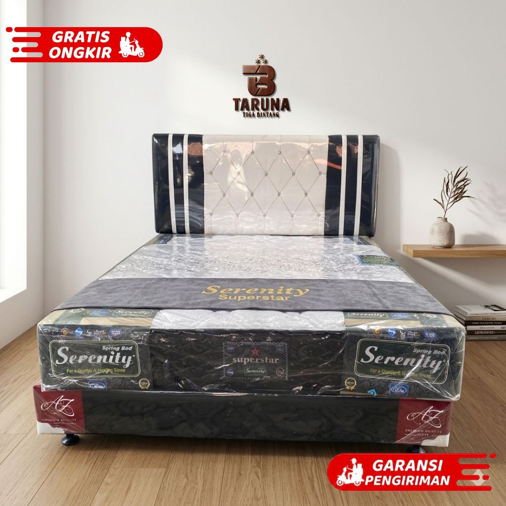 KASUR SPRINGBED ELITE SERENITY SUPERSTAR TERMURAH GRATIS ONGKIR CIREBON TEGAL BANYUMAS