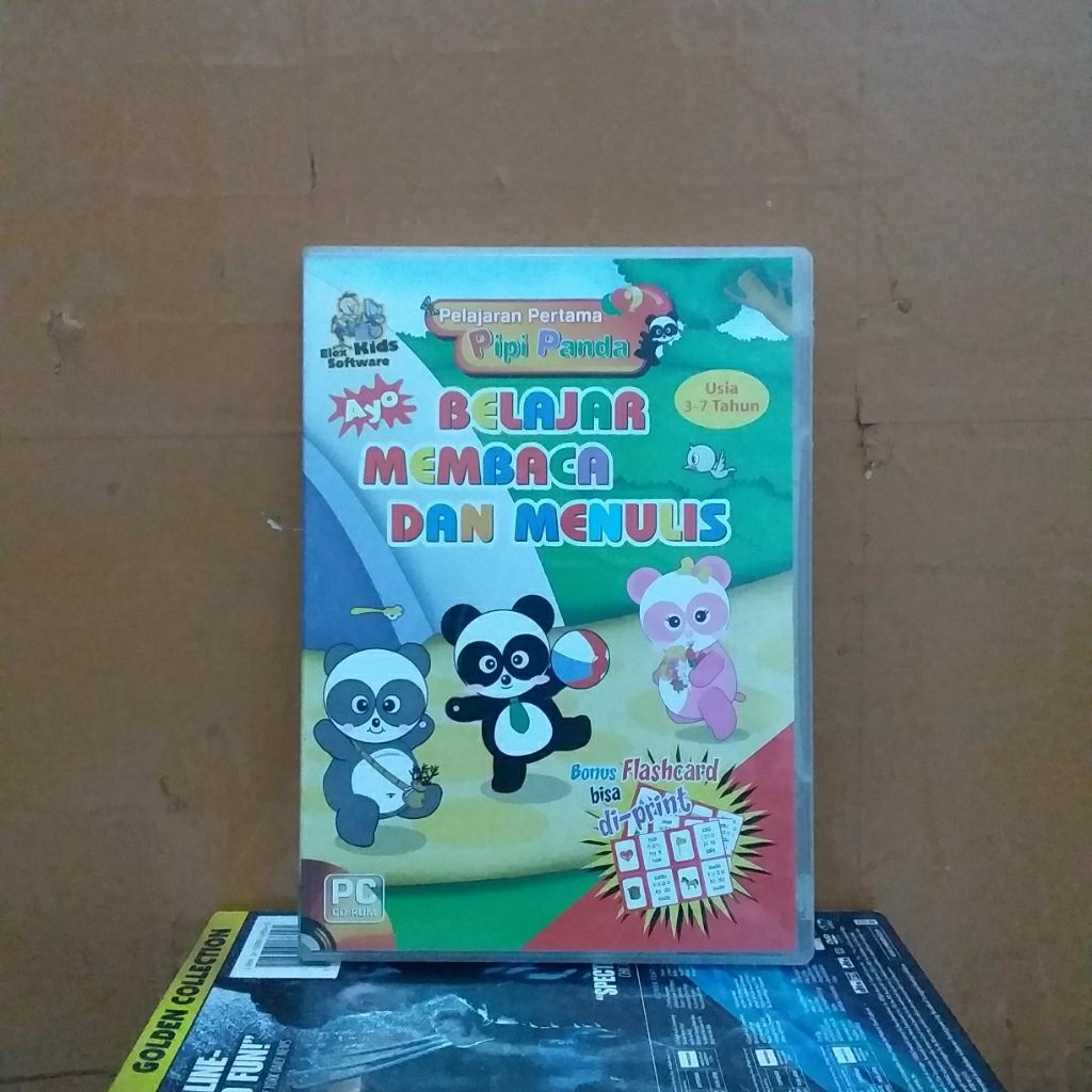 PC CD-ROM AYO BELAJAR MEMBACA DAN MENULIS