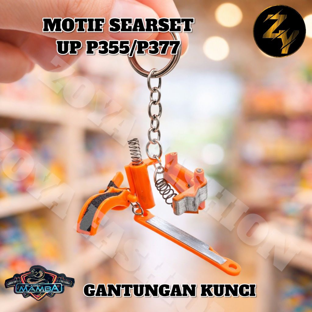 Gantungan Kunci Motif Pengait/Searset Up BM P377/P355