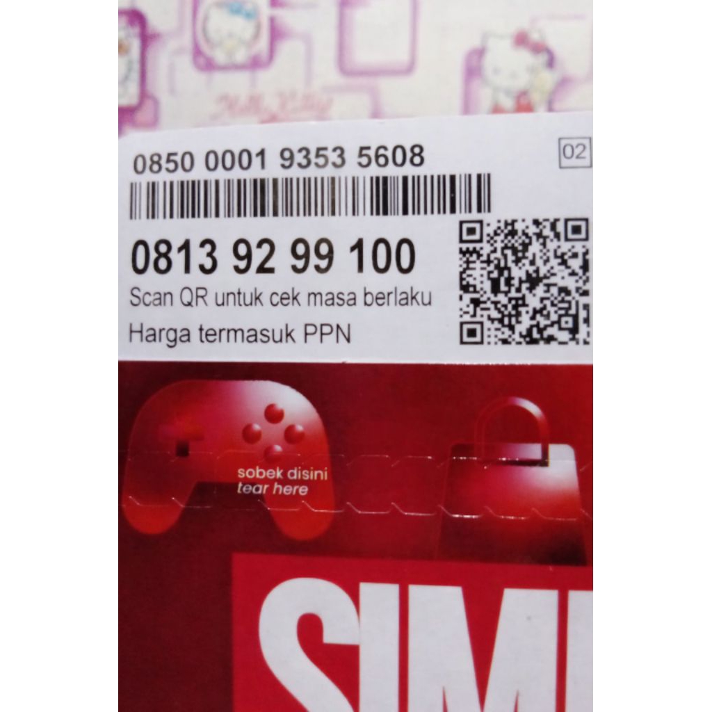 nomor cantik simpati 11 digit seri 99 100