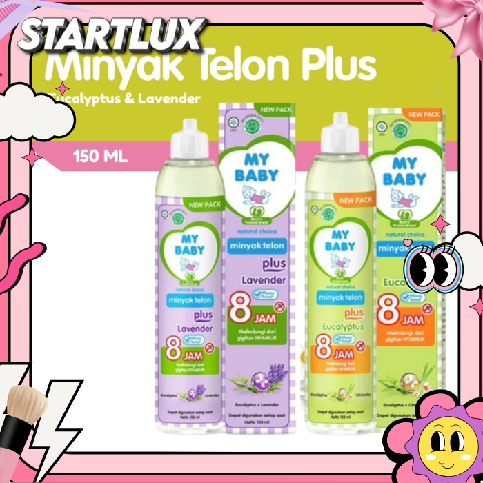My Baby Minyak Telon Plus Eucalyptus & Lavender 150ml