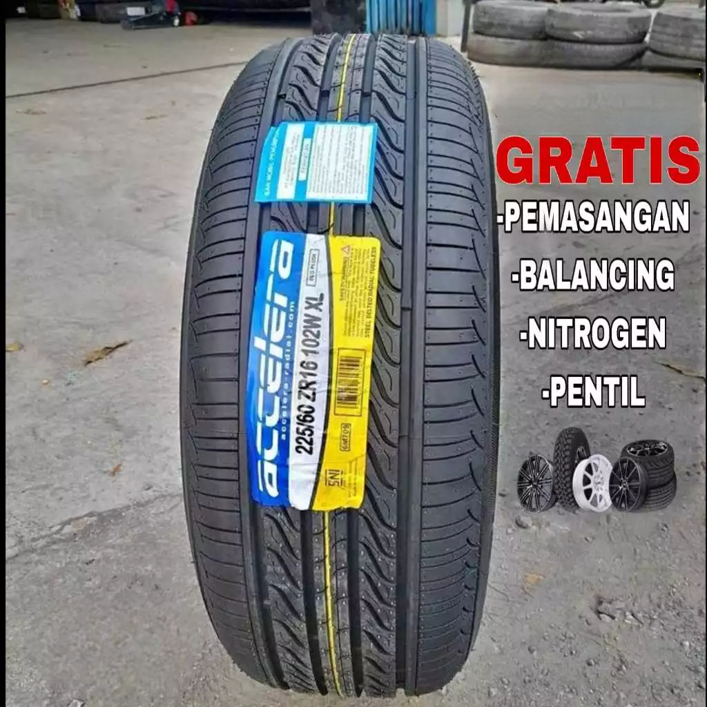 Jual Ban Mobil 225 60 R16 ACCELERA ECO PLUSH 225 60 R16