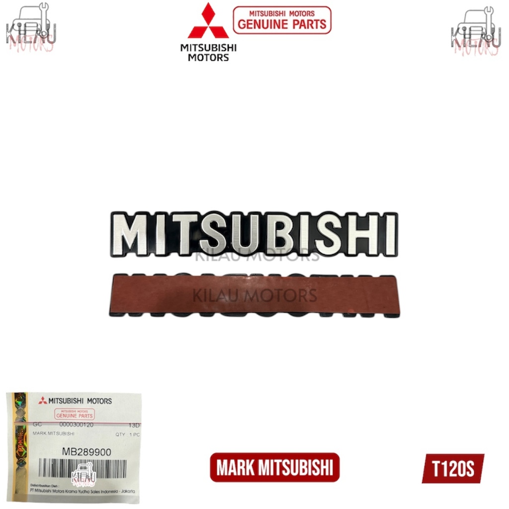 Emblem MITSUBISHI Colt T120SS Logo Mark Original Mitsubishi MB289900
