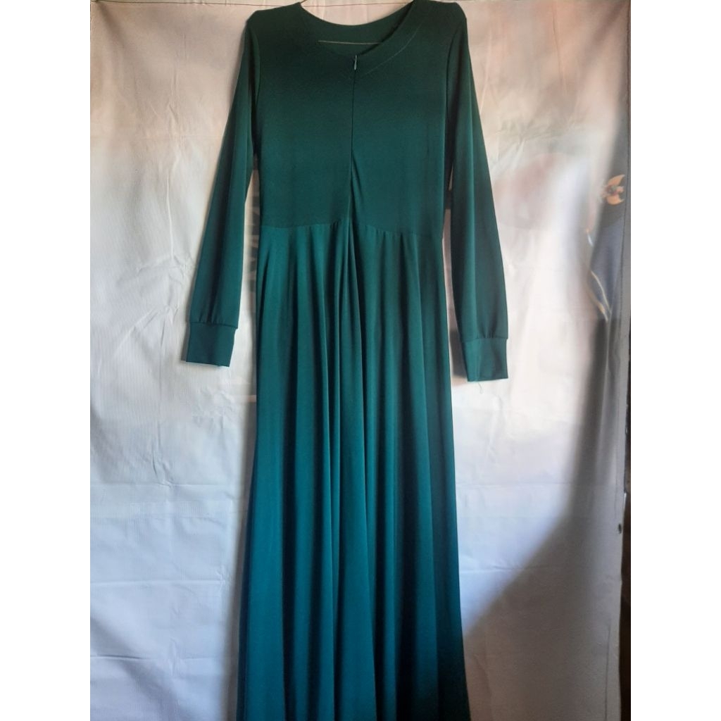 PRELOVED GAMIS WARNA HIJAU BOTOL