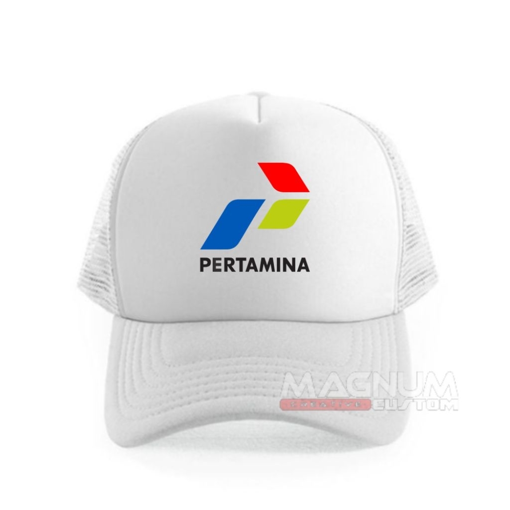 Topi PERTAMINA Topi Trucker