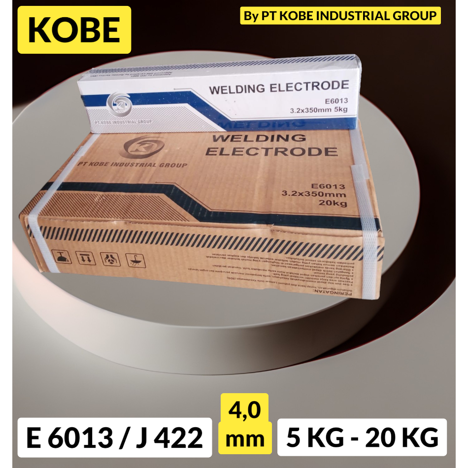 KAWAT LAS STICK  4,0 mm (20 kg) E6013/J422/RB-26/RD-260/WELDING ELECTRODE/ PT. KOBE INDUSTRIAL GROUP