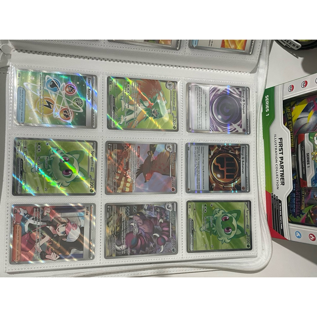 Pokemon Card TCG - AR Ledakan Peniada Sprigatito, Talonflame, Decidueye, Drapion