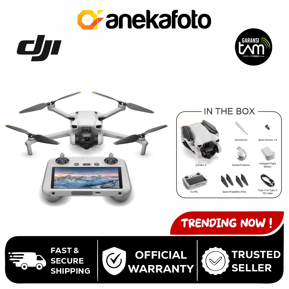 DJI Mini 3 Dji Mini 3 Drone with DJI RC Remote