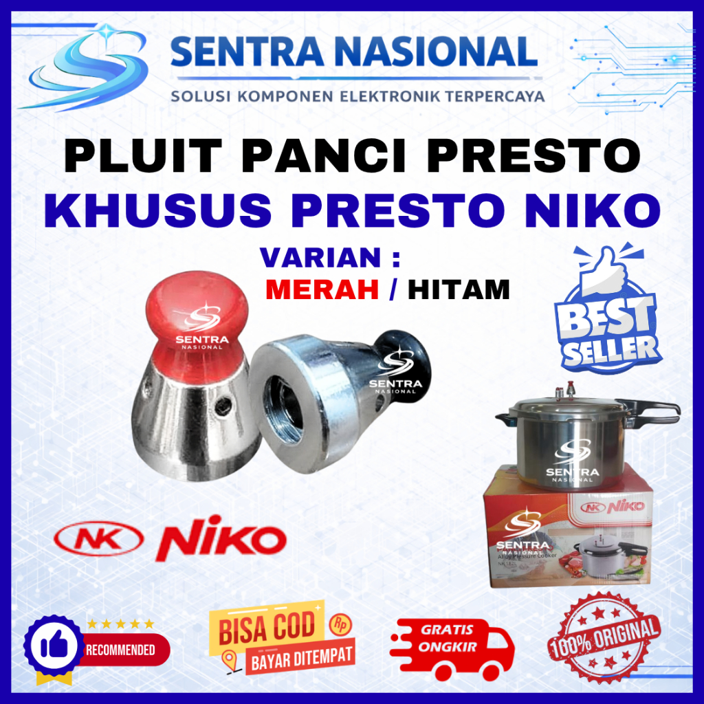 PLUIT TUTUP UAP PANCI PRESTO NIKO ORIGINAL | PLUIT PRESTO NIKO ASLI | PELUIT PRESTO NIKO SERBAGUNA |