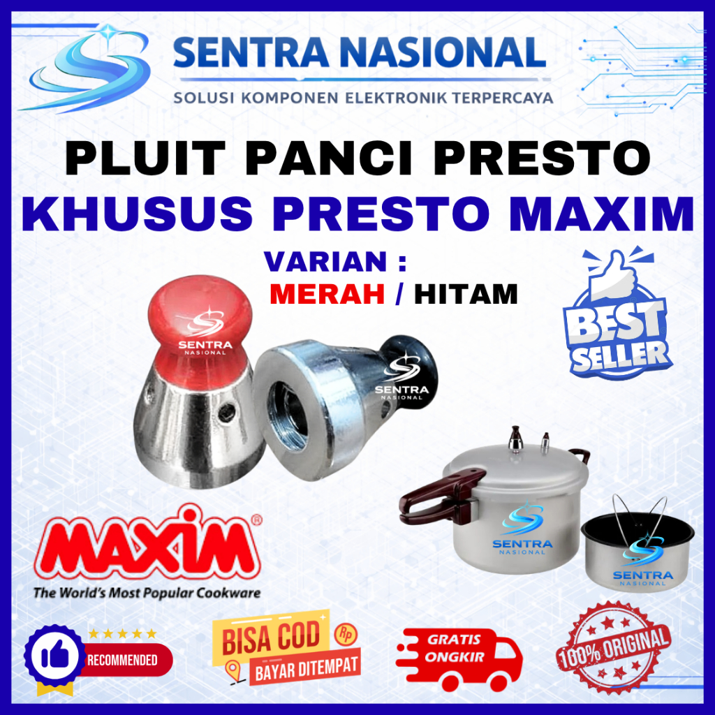 PLUIT TUTUP UAP PANCI PRESTO MAXIM ORIGINAL | PLUIT PRESTO MAXIM ASLI | PELUIT PRESTO MAXIM SERBAGUN