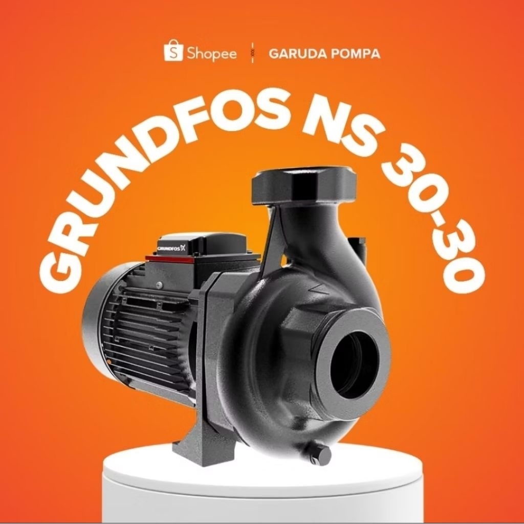 Grundfos ns 30-30T 3kw 3phase 50Hz kapasitas besar