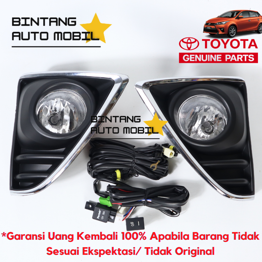 Fog Lamp All New Yaris 2014 2015 2016 2017