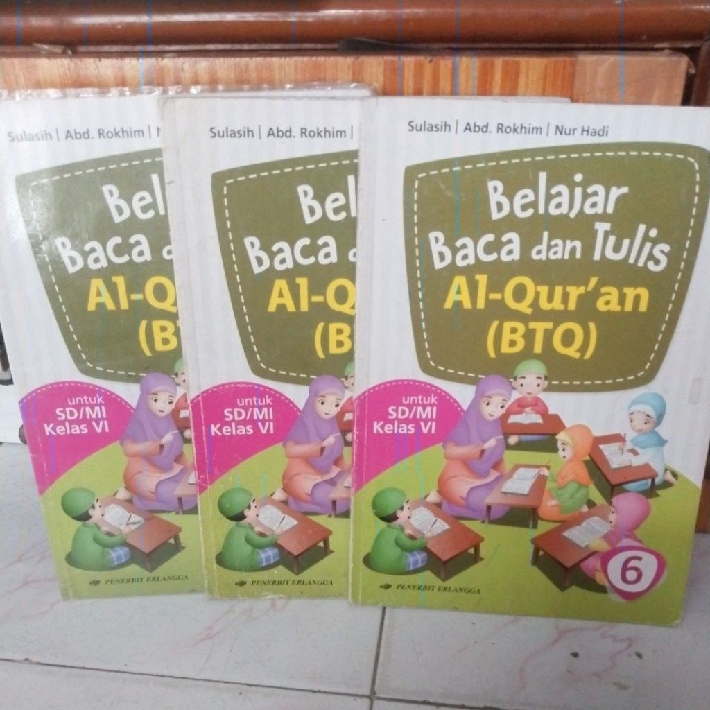 Belajar Baca dan Tulis Al Quran ( BTQ )
