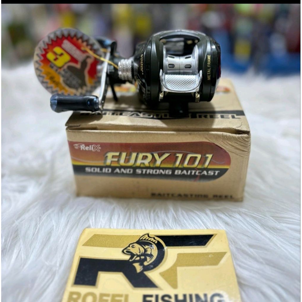 RELL BC RELIX FURY 101 Bait casting reel