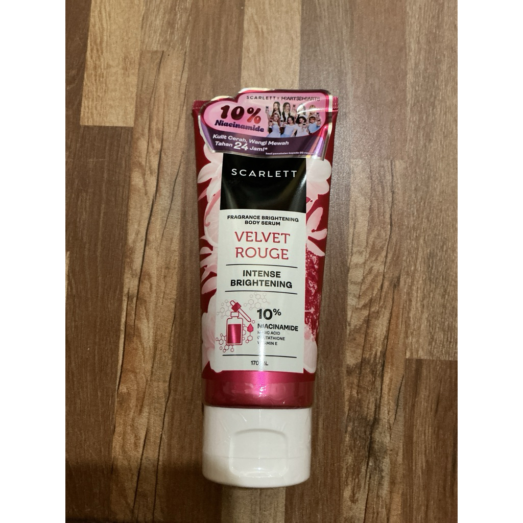 NEW SCARLETT BODY SERUM VELVET ROUGE