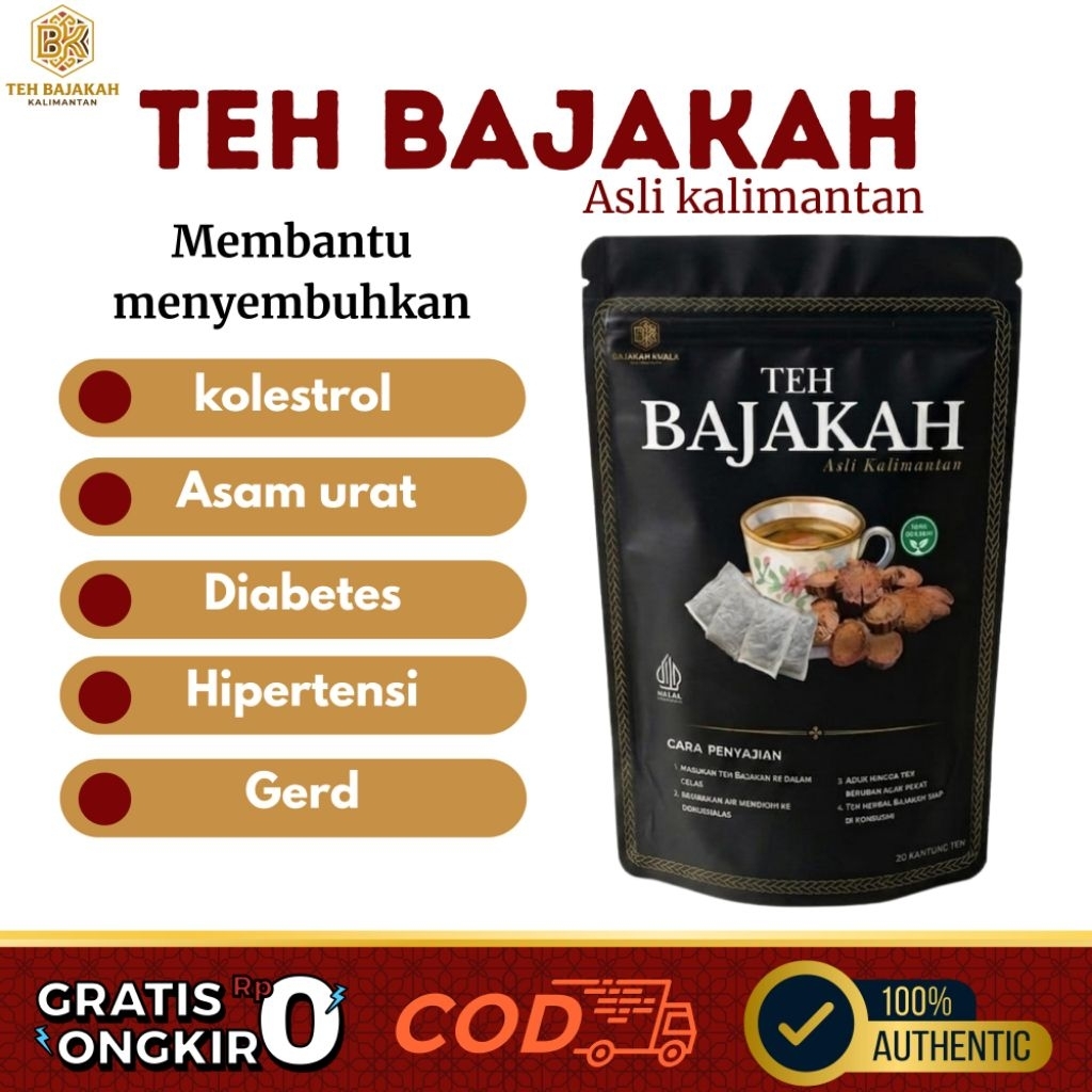 Teh Bajakah Kalimantan isi 30 pcs 100% warisan asli suku dayak