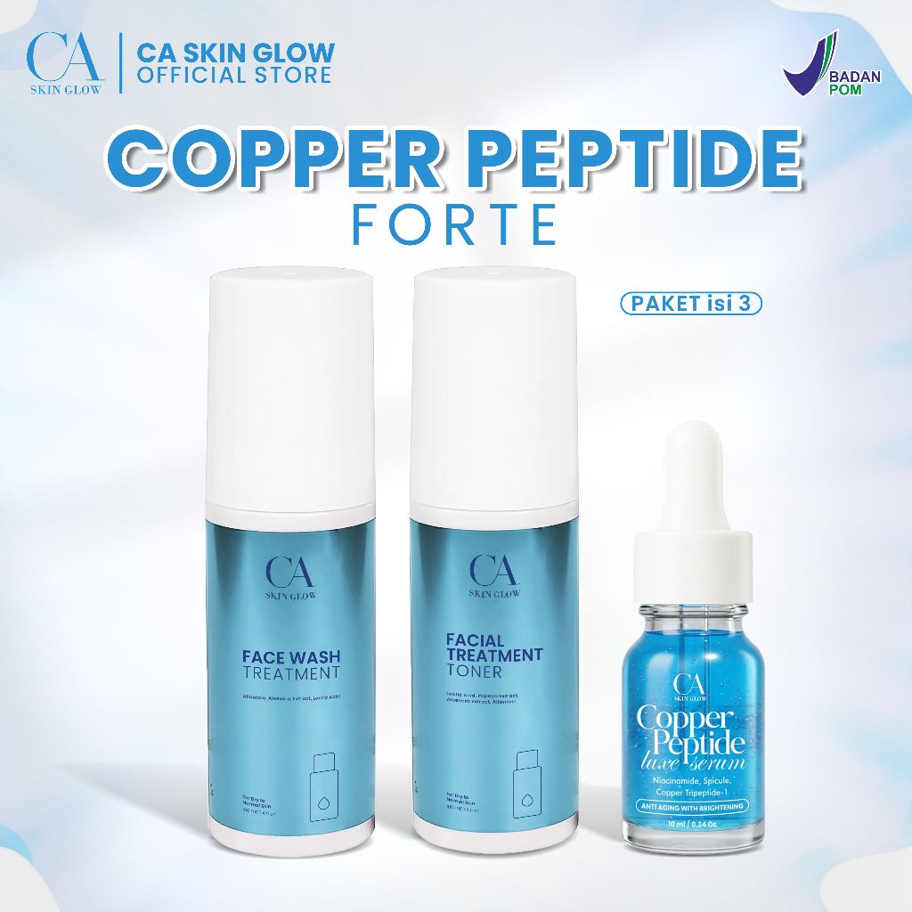 Paket Copper Peptide Forte isi 3 CA SKIN GLOW