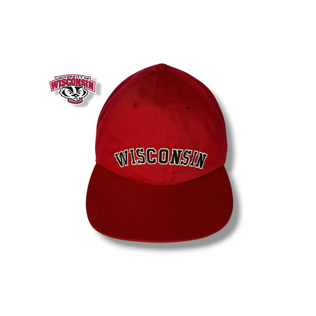 topi bisbol vintage Wisconsin Badgers,NCAA