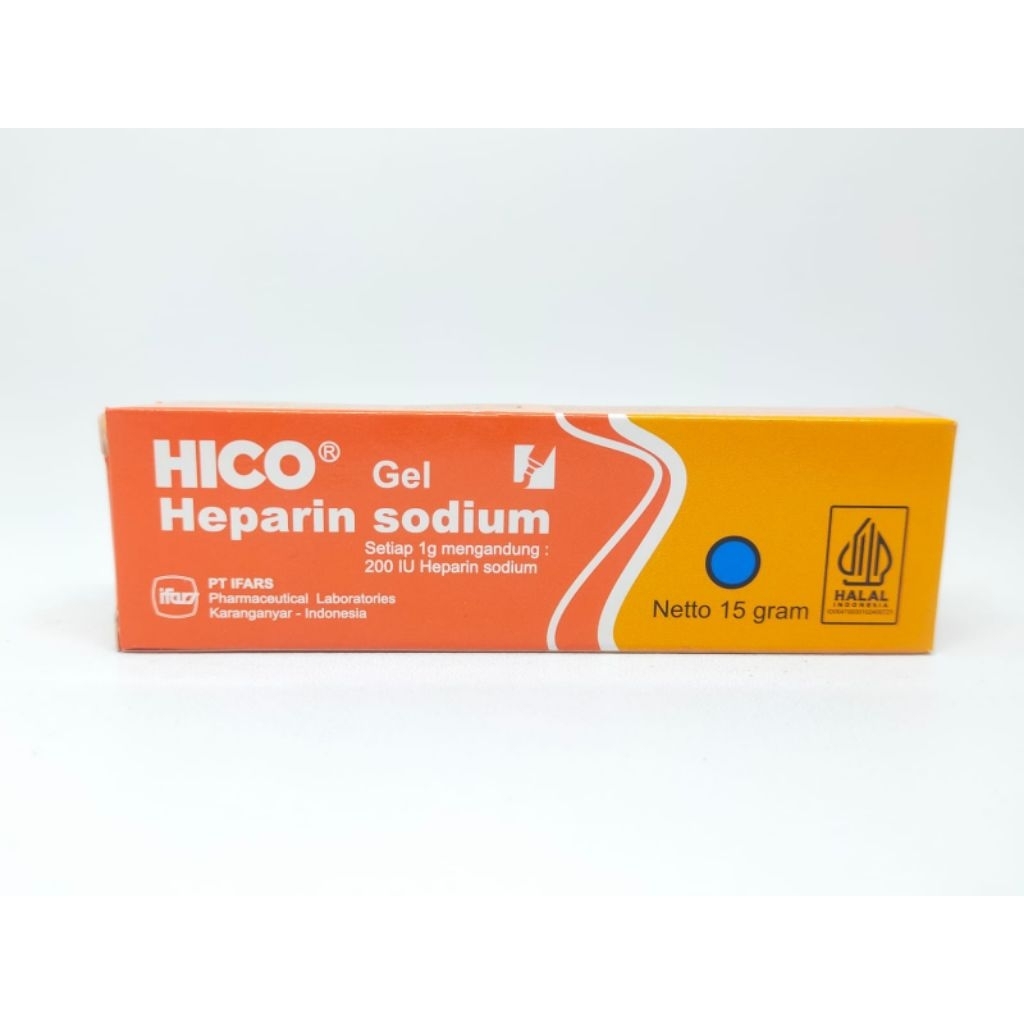 HICO GEL 15GR - HEPARIN SODIUM
