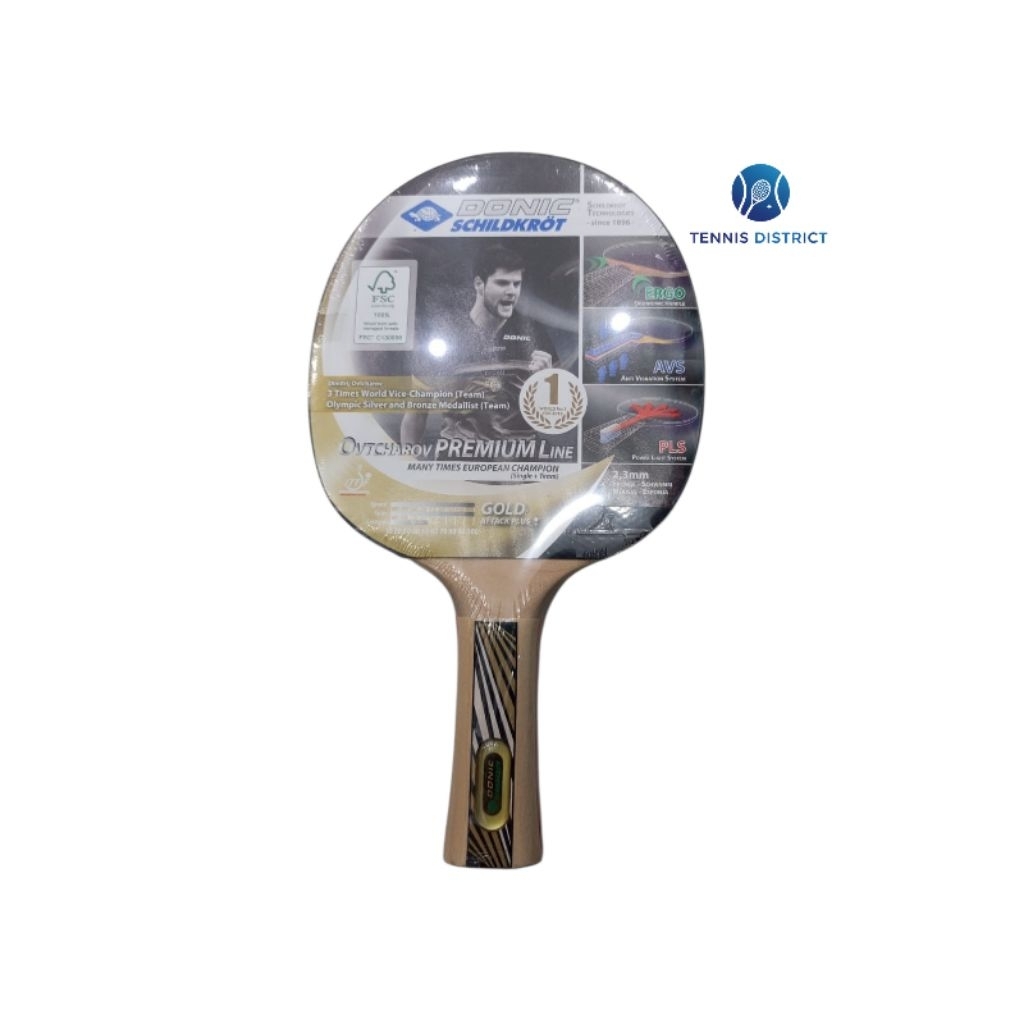 BAD TENIS MEJA DONIC OVTCHAROV PREMIUM LINE GOLD