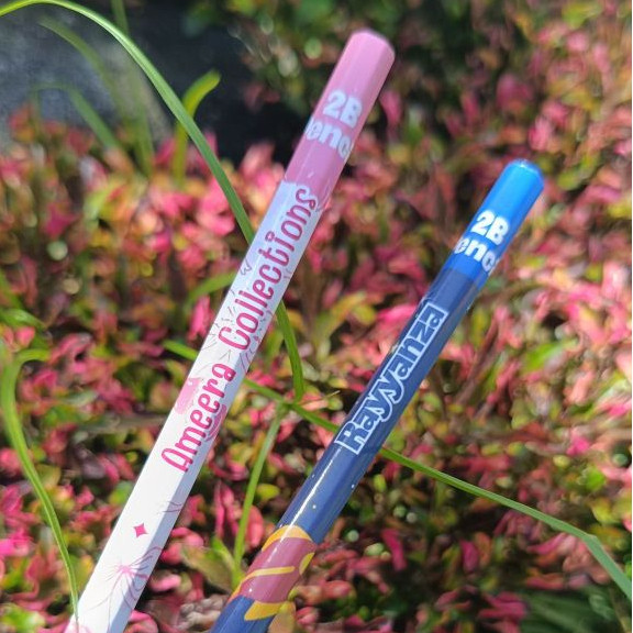 Pensil Custom Anak/Stiker Pensil Nama dan Karakter
