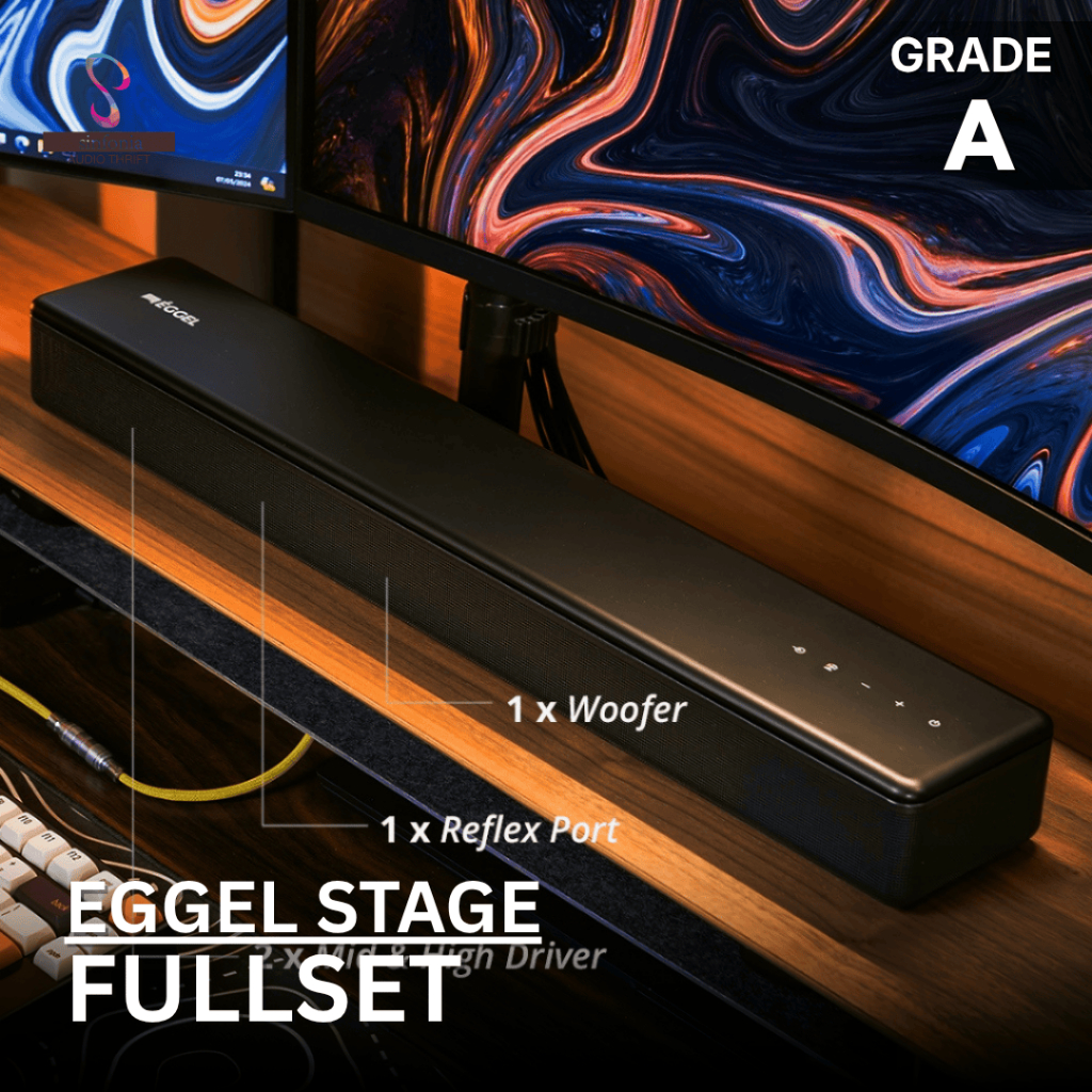EGGEL STAGE Soundbar Speaker Bluetooth With Woofer