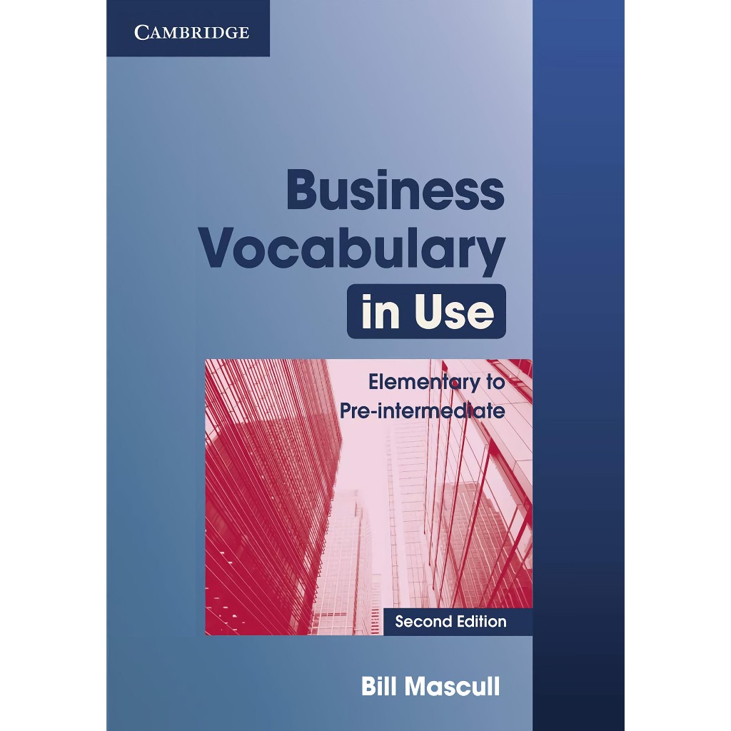 Buku Business Vocabulary in Use: Elementary to Pre-Intermediate by Mascull.