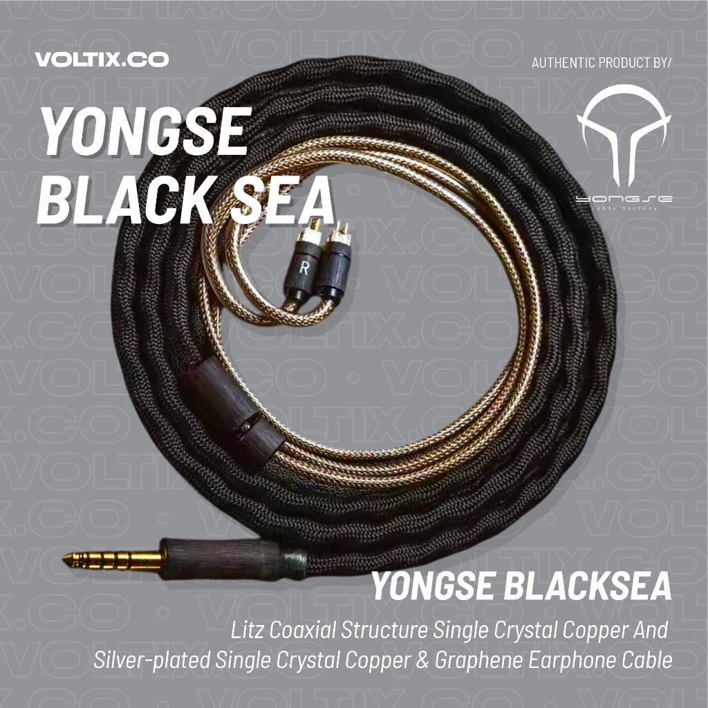 Yongse BlackSea / Black Sea Litz Coaxial Structure Single Crystal Copper And Silver-plated Single Cr