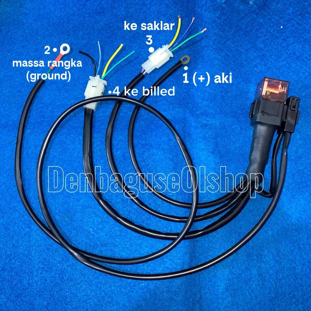 RELAY SET BILED SET RELAY BILED RAKITAN COCOK UNTUK COSTUM BILED