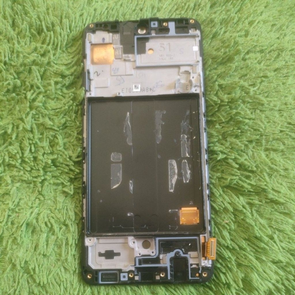 frame Samsung A51 satu set.tetepi lcd blank/matot