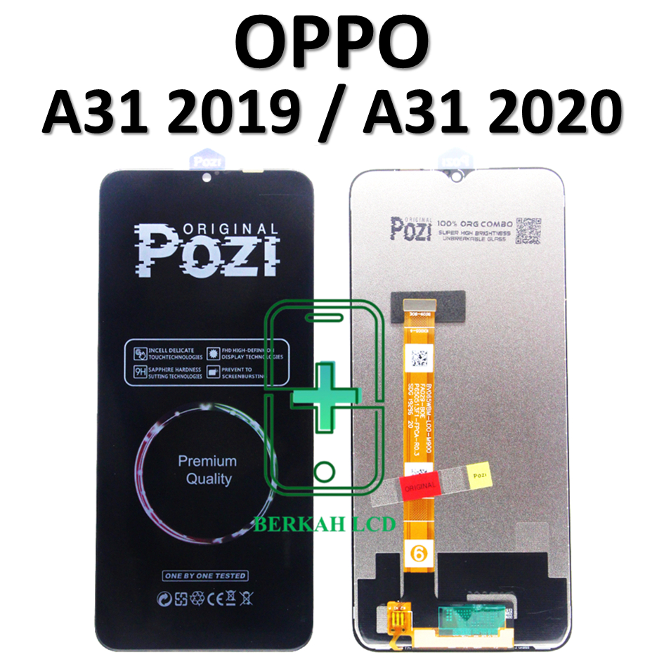 LCD TOUCHSCREEN OPPO A31 2019 / A31 2020 FULLSET ORIGINAL COMPLETE 100%