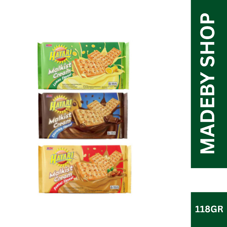 Biskuit Hatari Malkist Cream 118 Gr